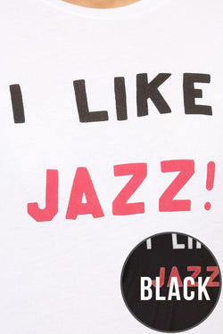 Rxmance Unisex Black 'Jazz' Tee thumbnail 3