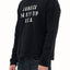 Rxmance Unisex Black Party Dip French Terry Sweatshirt