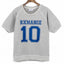 Rxmance Unisex Grey Jersey Short Sleeve Sweatshirt