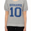 Rxmance Unisex Grey Jersey Short Sleeve Sweatshirt
