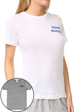 Rxmance Unisex Heather Grey 'Champagne' Tee thumbnail 3