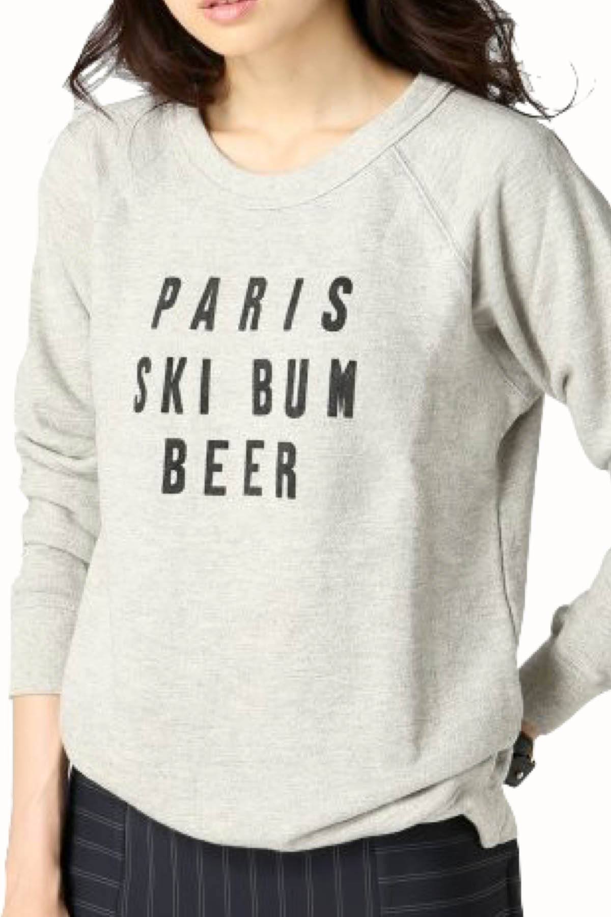 Rxmance Unisex Oatmeal Ski Bum Sweatshirt