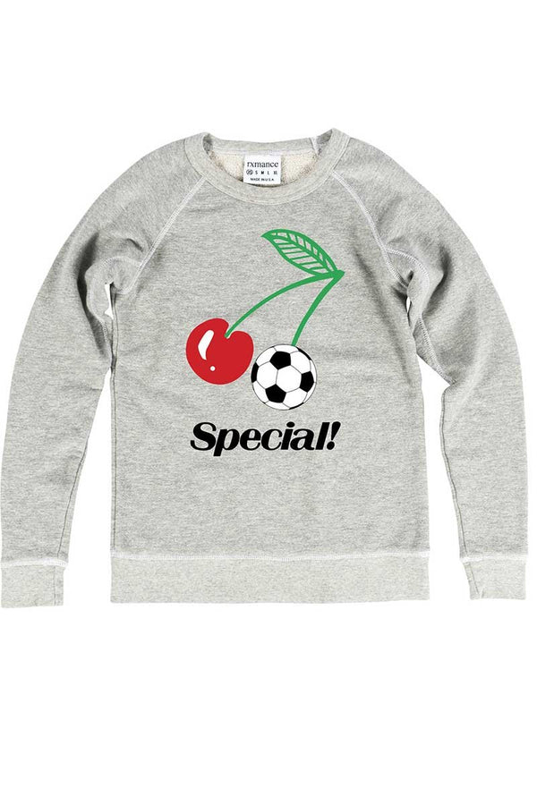 Rxmance Unisex Oatmeal 'Special' Sweatshirt