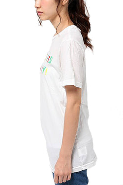 Rxmance Unisex White 'Arts And Crafts' Tee thumbnail 4