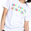 Rxmance Unisex White 'Arts And Crafts' Tee