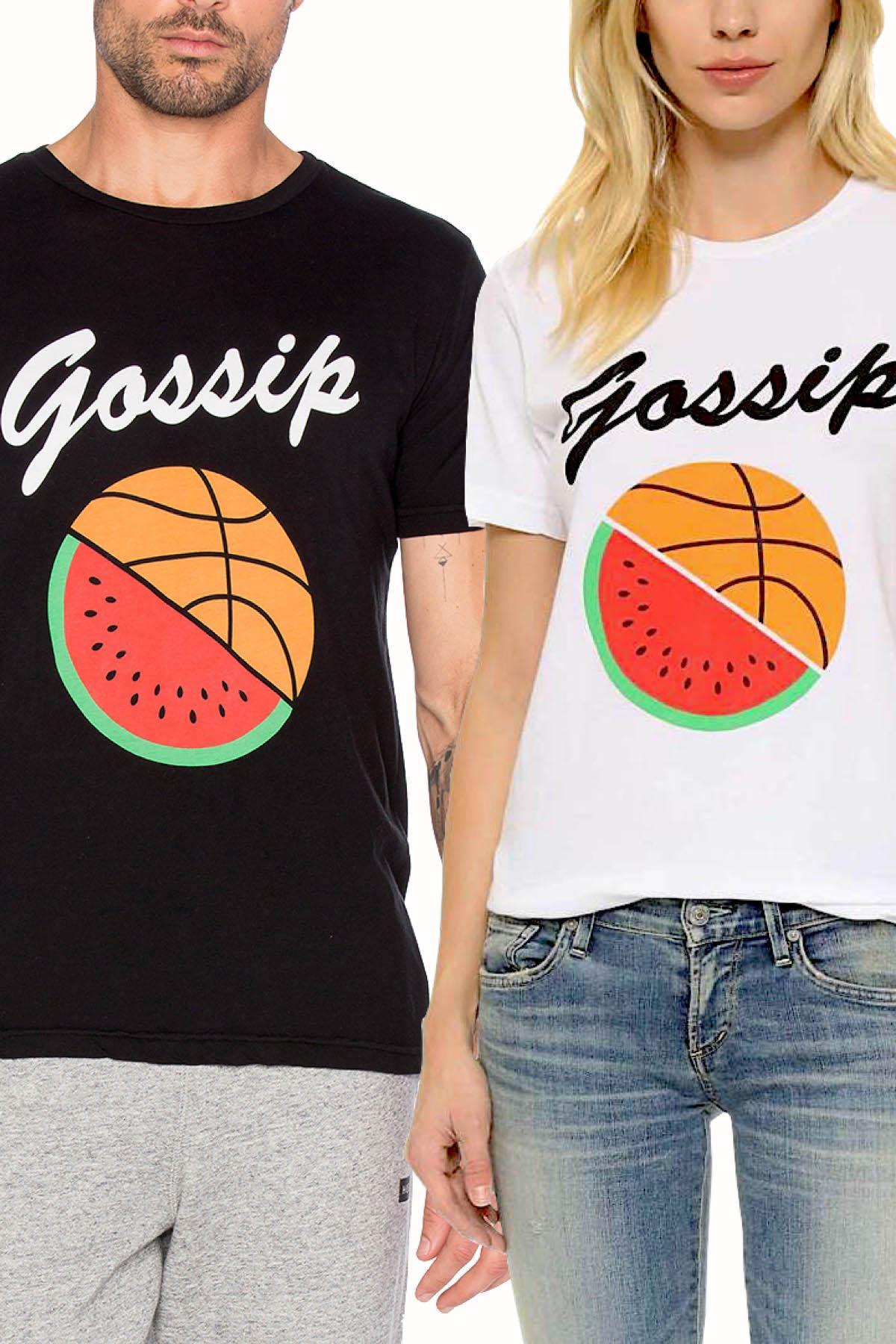 Rxmance Unisex White 'Gossip' Tee