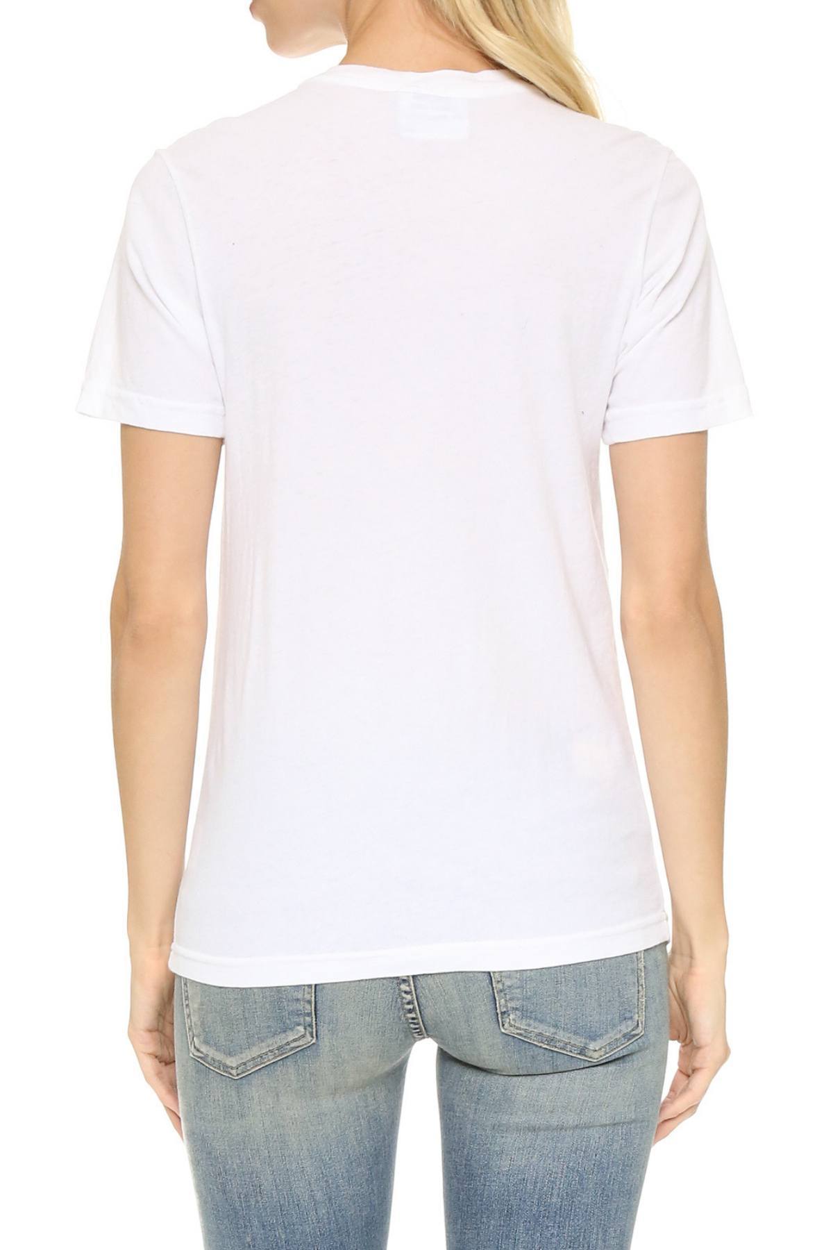 Rxmance Unisex White 'Gossip' Tee