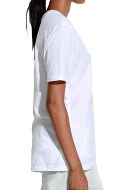 Rxmance Unisex White 'Lets Live' Tee thumbnail 3