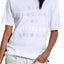 Rxmance Unisex White 'Lets Live' Tee