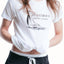 Rxmance Unisex White 'Monstrous' Tee