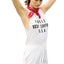 Rxmance Unisex White Sand Body Surfing Muscle T