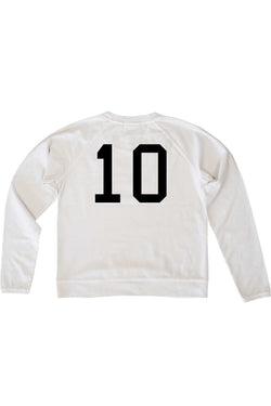 Rxmance Unisex White Sand 'R-10' Sweatshirt thumbnail 3