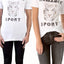 Rxmance Unisex White Sand 'Tiger' Tee