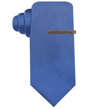 Ryan Seacrest Distinction Basic Necktie Blue One Size blues - 400