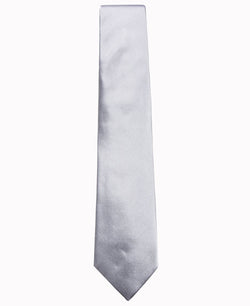 Ryan Seacrest Distinction ™ Solid Silk Tie Silver thumbnail 2
