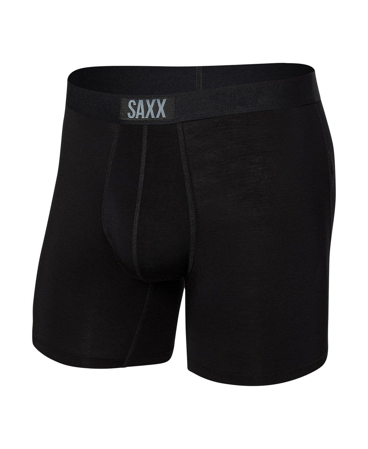 SAXX Black Vibe Super Soft Slim Fit Boxer Brief