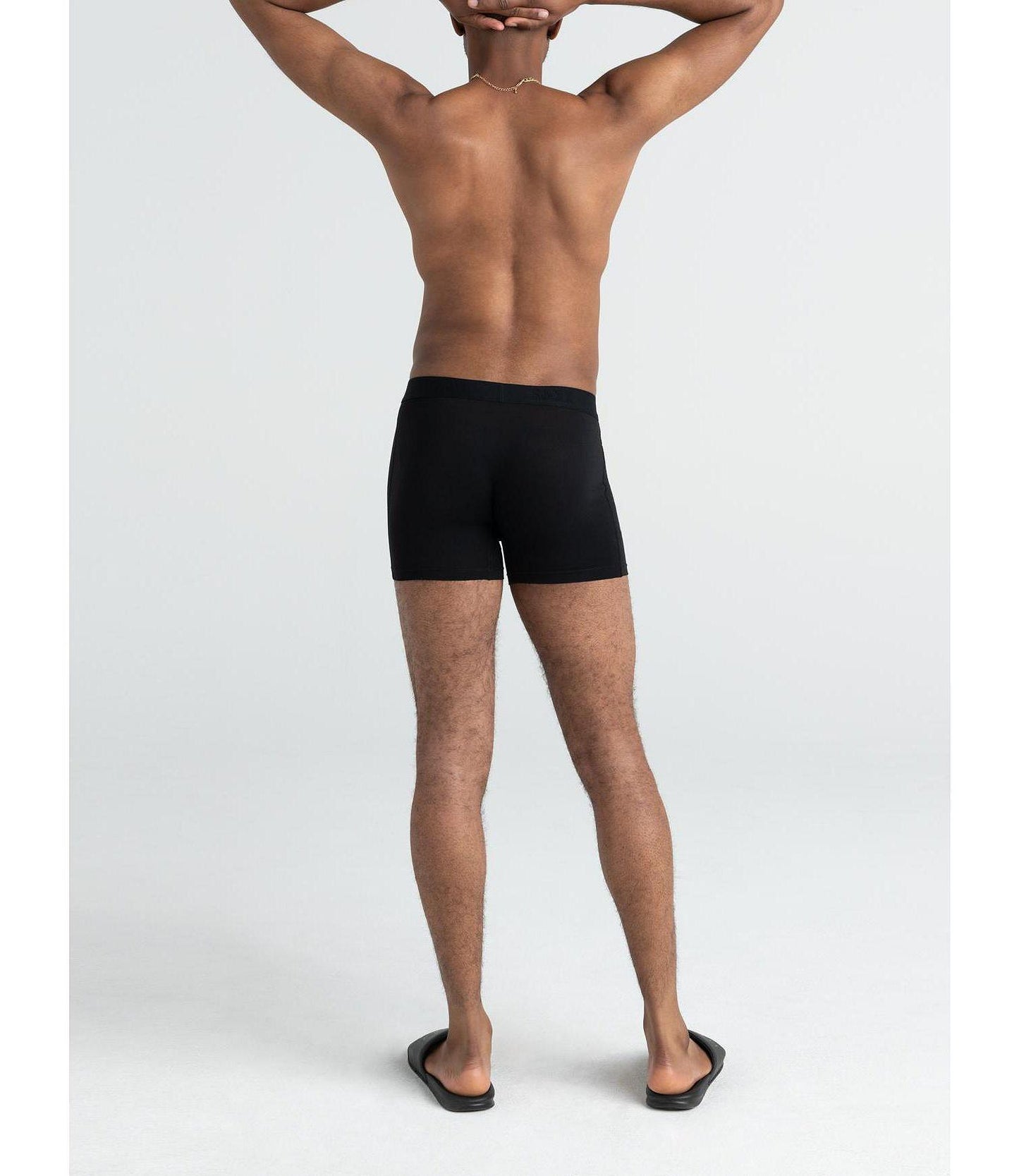 SAXX Black Vibe Super Soft Slim Fit Boxer Brief
