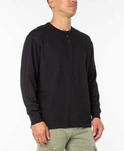 Sanctuary Henley T-shirt Black thumbnail 3