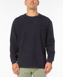 Sanctuary Long-sleeve Pocket T-shirt Evening Blue thumbnail 1