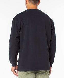 Sanctuary Long-sleeve Pocket T-shirt Evening Blue thumbnail 2