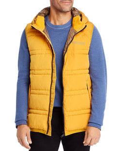 Scotch & Soda Classic Fit Hooded Vest Sunflower Yellow thumbnail 1
