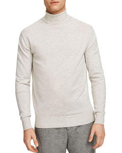 Scotch & Soda Classic Turtleneck Sweater Ecru thumbnail 1