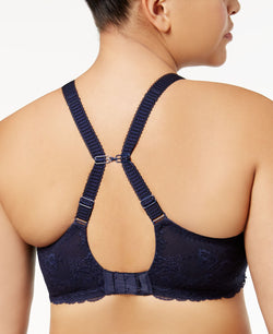 Sculptresse By Panache Sasha Plus Plunge Lace Bra 9506 Ink thumbnail 2