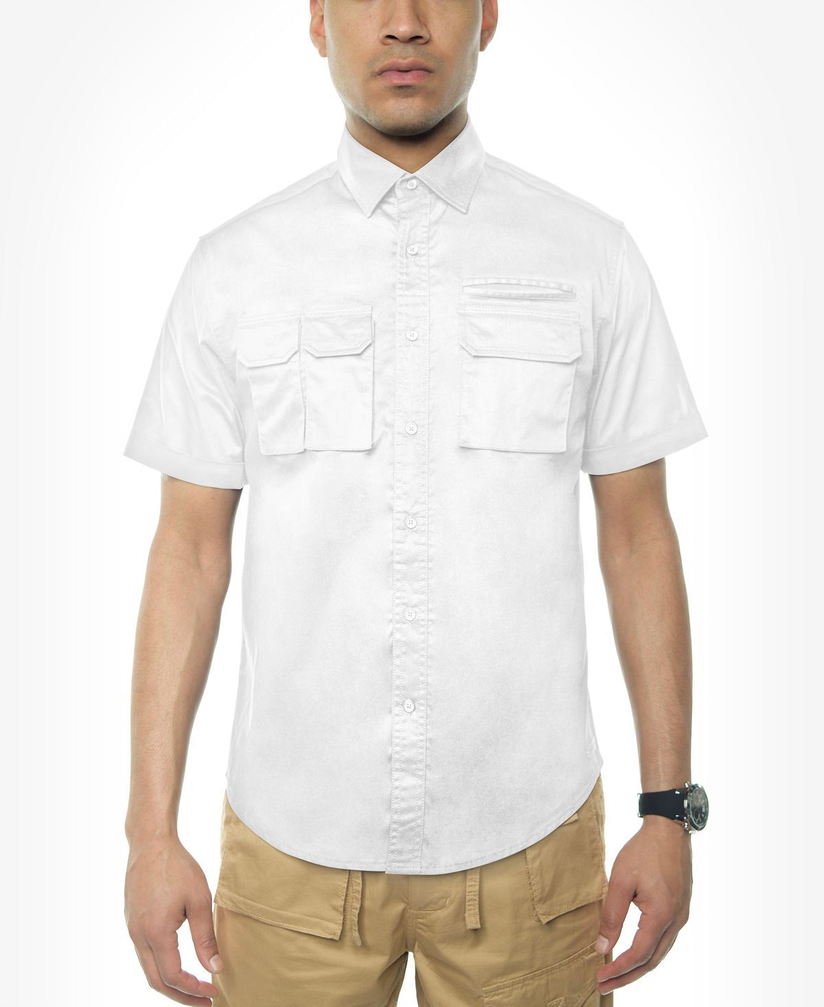 Sean John Flight Shirt Bright White