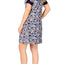 Sesoire Blue Floral Print Lace Trim Modal Nightgown