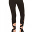ShoSho Black Dance-Inspired Wrap-Around Capri Legging
