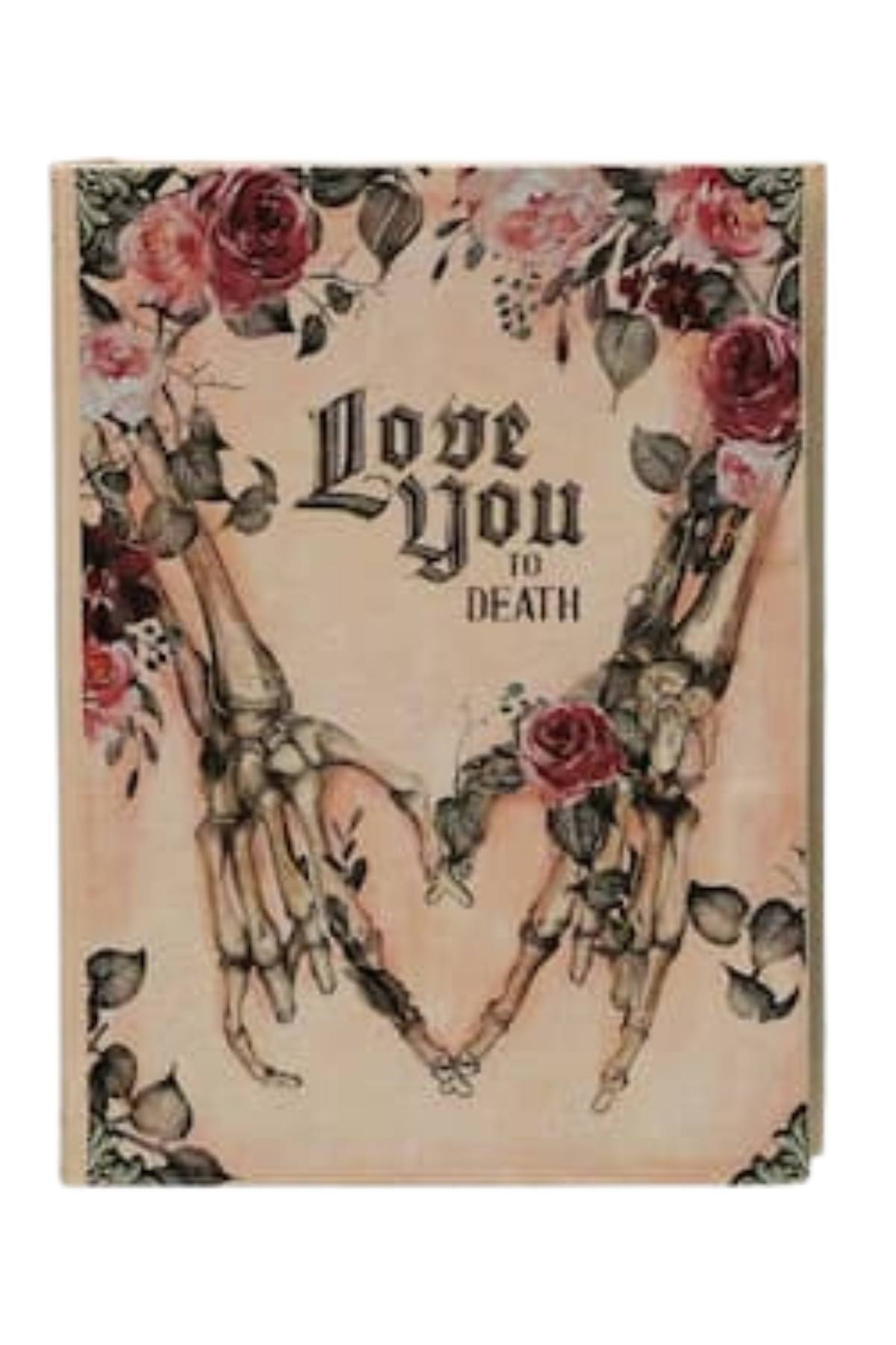 Skeleton Love You To Death Book Box