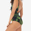 Skinny Dippers Fuji Ninj Reversible Tummy Control Cut-out One Piece Swimsuit Black Multi