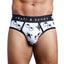 Skull & Bones White Googly Eyes Peek-a-Boo Brief