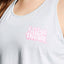Soffe PLUS Cloud-Blue 'Living the Dream' Graphic Racerback Tank