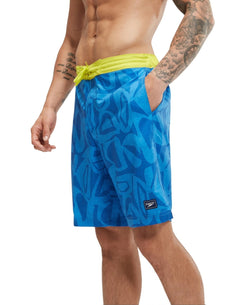 Speedo Print Bondi Basin 20" Boardshorts for Blue sevres blue thumbnail 2