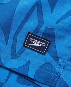 Speedo Print Bondi Basin 20" Boardshorts for Blue sevres blue thumbnail 3
