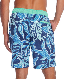 Speedo Print Bondi Basin 20" Boardshorts for Peacoat thumbnail 2