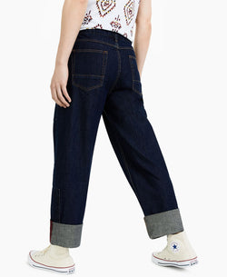 Sun + Stone Sun + Stone Kingsley Loose-fit Patched Jeans Blue Stone Wash thumbnail 4