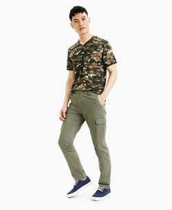 Sun + Stone Sun + Stone Roth Relaxed-fit Stretch Cargo Pants Fatigue thumbnail 1