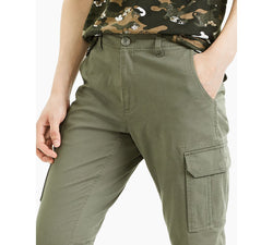 Sun + Stone Sun + Stone Roth Relaxed-fit Stretch Cargo Pants Fatigue thumbnail 3
