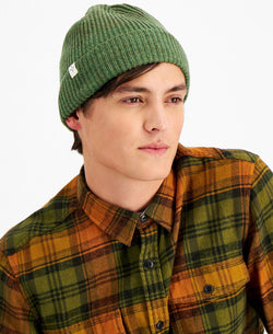 Sun + Stone Sun + Stone Solid Beanie Green thumbnail 1