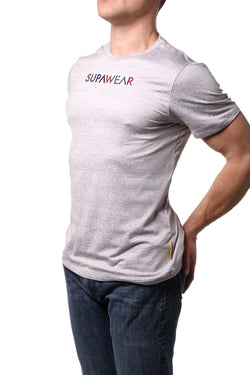 Supawear Light Grey Spectrum T-Shirt thumbnail 4