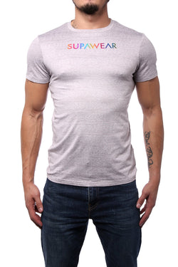 Supawear Light Grey Spectrum T-Shirt thumbnail 1