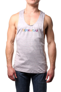 Supawear Light Grey Spectrum Tank thumbnail 1