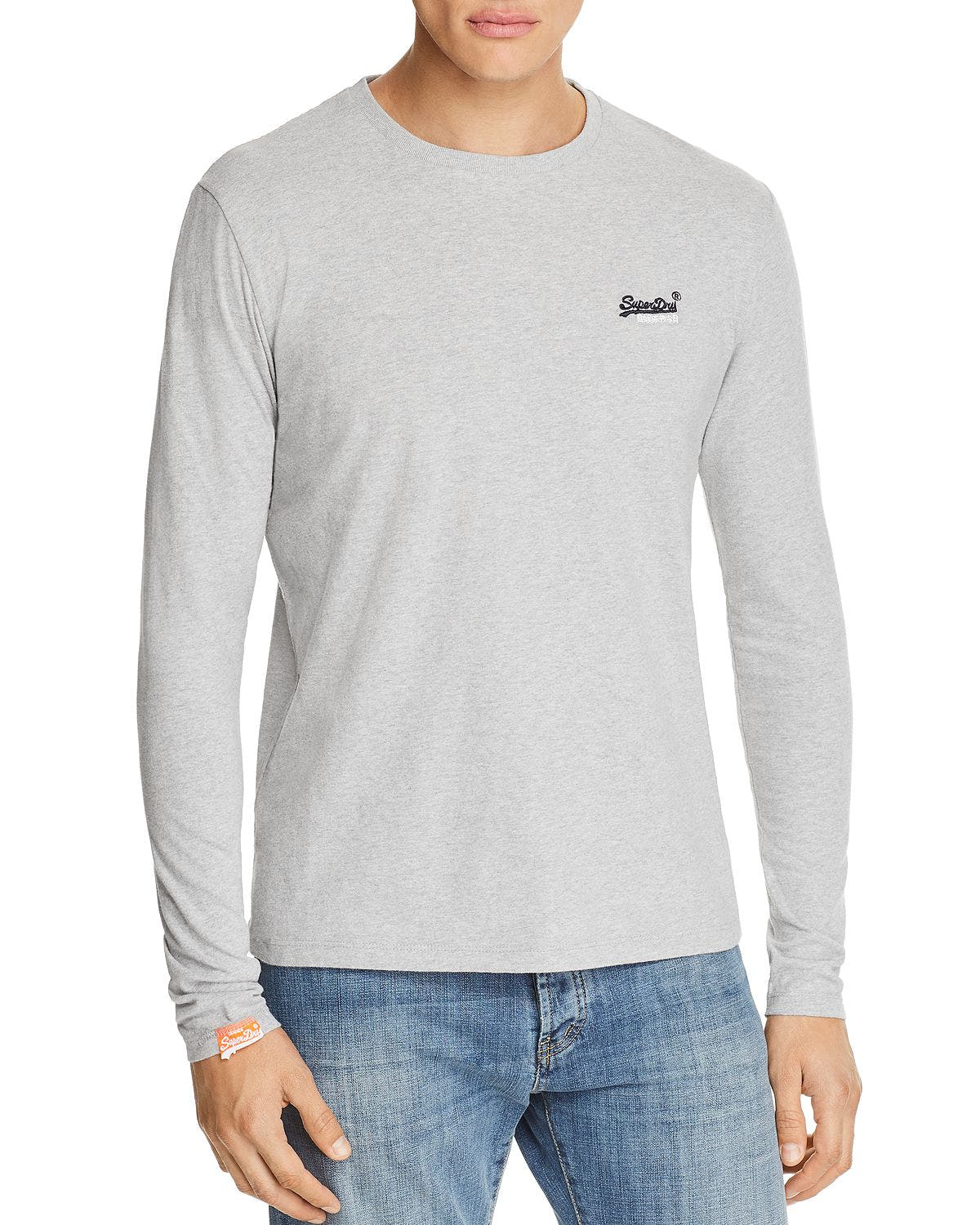 Superdry Orange Label Vintage Embroidered Short-sleeve Tee Gray
