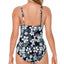 Swim Solutions Sea Confetti Printed Tummy Control One-piece Swimsuit Sea Confetti