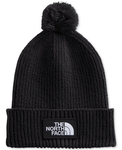 TNF Logo Box Pom Beanie thumbnail 1