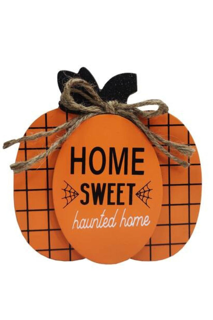 Tabletop Pumpkin Sign
