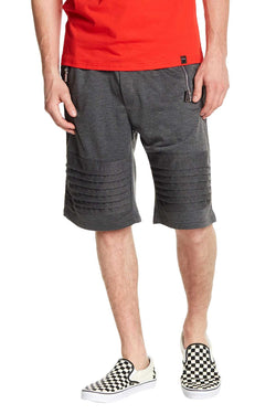 Tailored Recreation Premium Dk.Grey Solid Zip-Pocket Short thumbnail 2