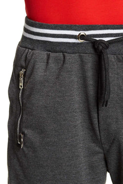 Tailored Recreation Premium Dk.Grey Solid Zip-Pocket Short thumbnail 4